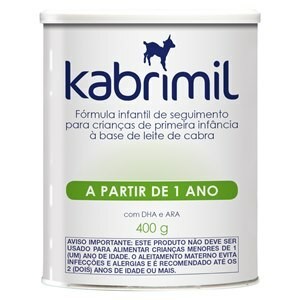 Fórmula Infantil Kabrimil À Base de Leite de Cabra A Partir de 1 Ano 400g