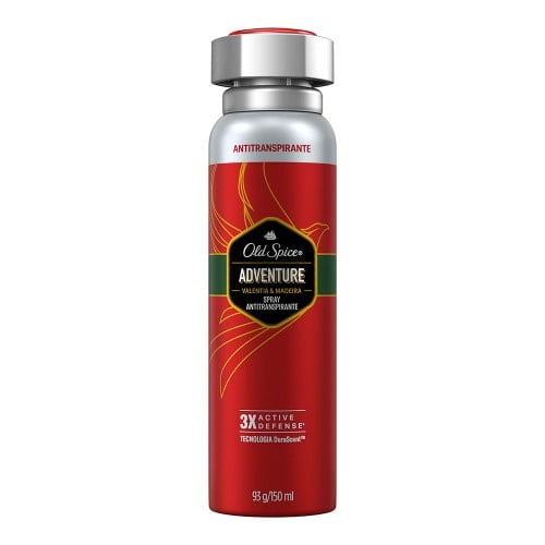 Desodorante Spray Antitranspirante Old Spice Adventure Valentia e Madeira 93g