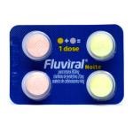 Fluviral Noite Paracetamol 800mg + Cloridrato Fenillefrina 20mg + Maleato de Clorfeniramina 4mg 4 comprimidos