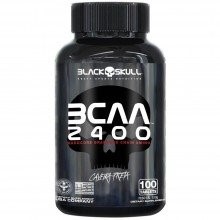 Bcaa 2400 Black Skull Com 100 Tabletes