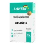 Suplemento Vitamínico Lavitan Memória com 60 comprimidos