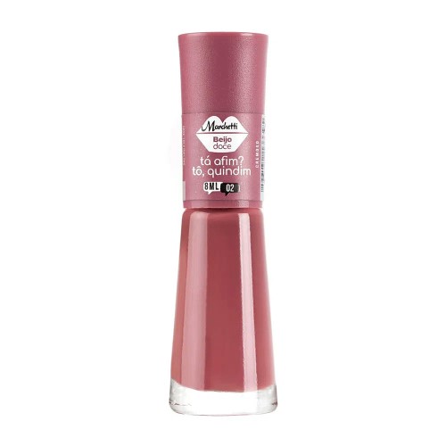 Esmalte Marchetti Cremoso Beijo Doce Cor Tá Afim? Tô, Quindim 02 com 8ml