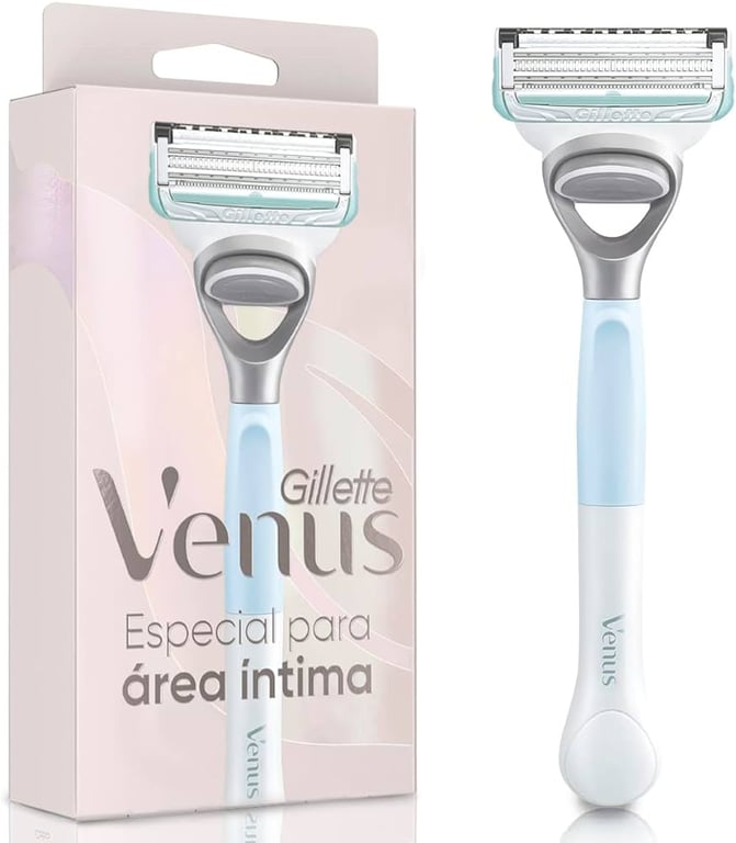 Aparelho Depilatório Recarregavel Gillette Venus Íntima Com Uma Unidade