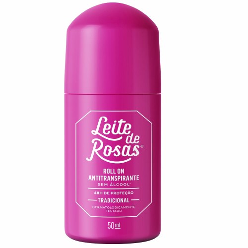 Desodorante Leite De Rosas Roll On Tradicional 50ml