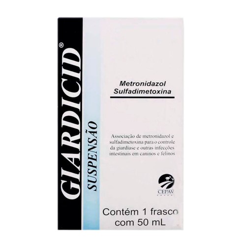 Giardicid Uso Veterinário com 50ml