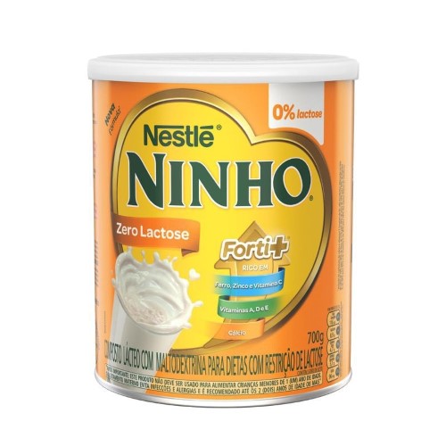 Composto Lácteo Ninho Forti+ Zero Lactose 700g