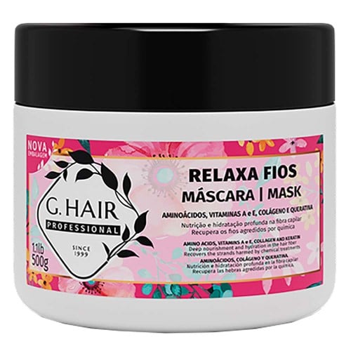 G.Hair Relaxa Fios Máscara Capilar