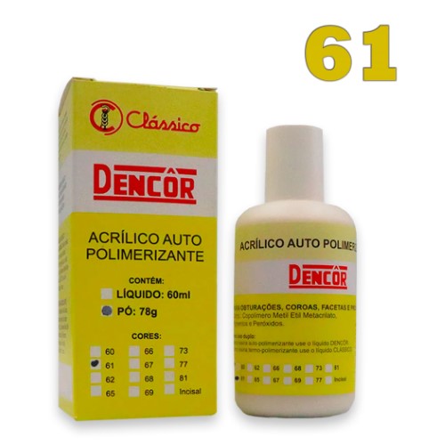 Dencôr Pó 78g - Clássico ( 690935181689)