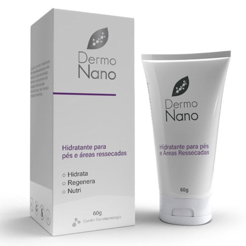 Hidratante para os Pés e Áreas Ressecadas DermoNano com 60g