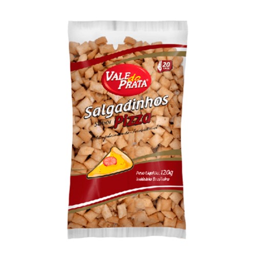 Salgadinho Vale do Prata Sabor Pizza com 120g