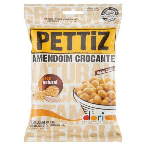 Amendoim Crocante Natural Dori Pettiz Pacote 150G