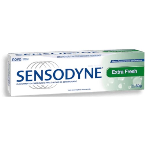 Pasta de Dente Sensodyne Extra Fresh com 50g