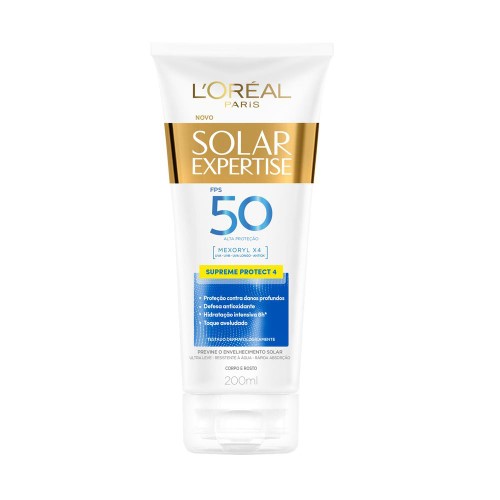 Protetor Solar Corporal L`oréal Expertise Supreme Protect 4 FPS 50 com 200ml