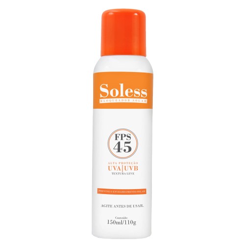 Protetor Solar Natupele Soless FPS 45 Aerosol