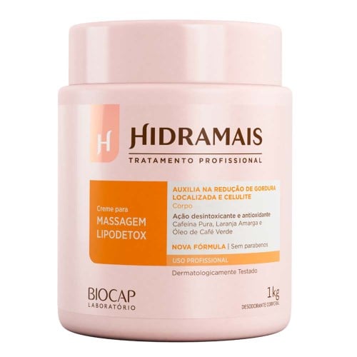 Creme para Massagem Hidramais - Lipodetox