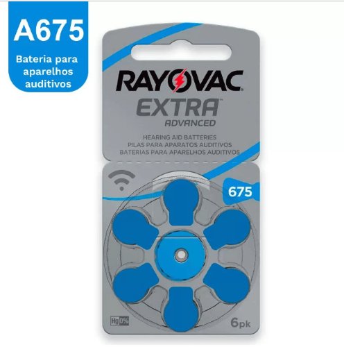 Bateria Aud Rayovac Extra Tam 675