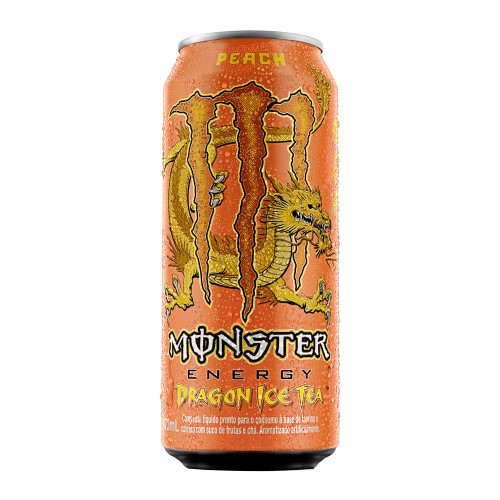 Energético Monster Dragon Ice Tea Peach 473ml