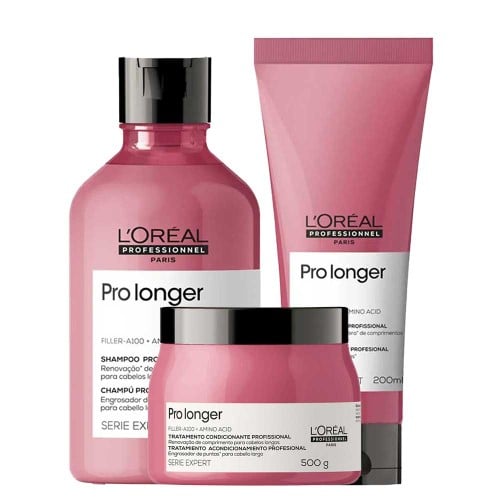 L’Oréal Professionnel Pro Longer Kit - Shampoo + Condicionador + Máscara