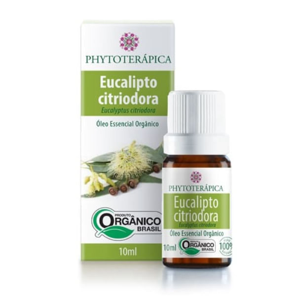 Óleo Essencial de Eucalipto Citriodora (Orgânico) - 10ml