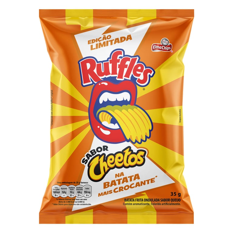 Batata Ruffles Swap Cheetos 35g