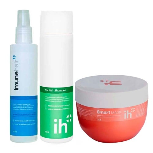 Imunehair Kit Shampoo + Mascara + Leave-in