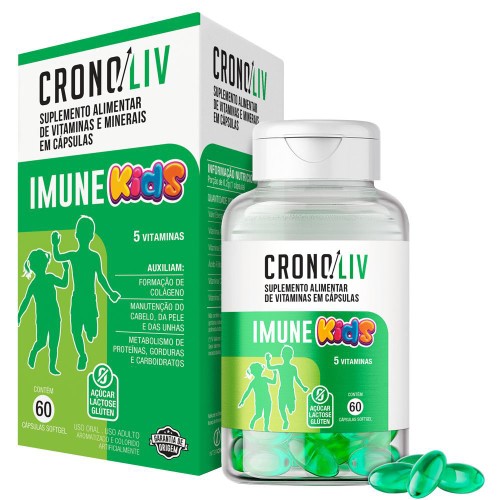 Cronoliv Kids Imune 60 Capsulas