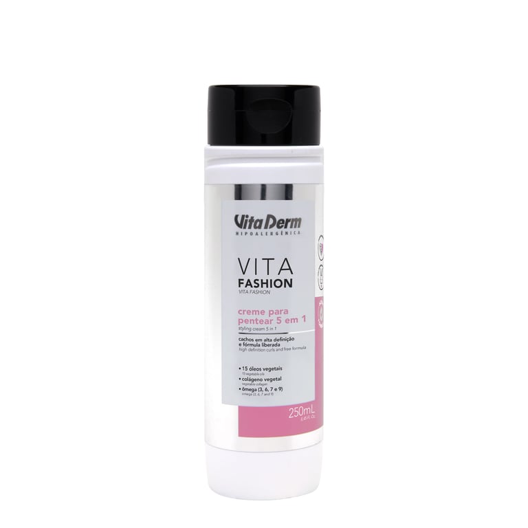 Vita Fashion 5 em 1 - Creme Para Pentear  250ml