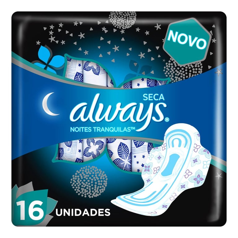 absorvente Always Active Nortuno - Leve 16 Pague 14 - Always