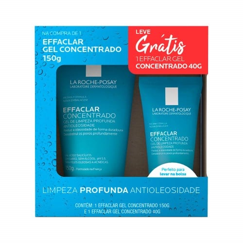 La Roche Posay Effaclar Kit – 2x Gel de Limpeza