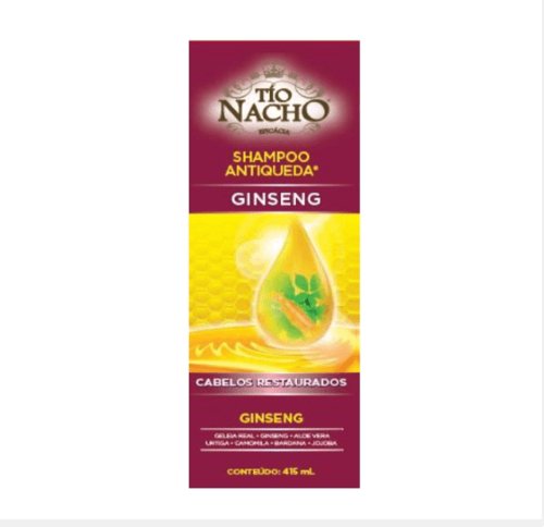 Shampoo Tio Nacho Antiqueda Ginseng 415ml