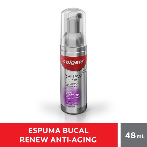 Espuma Bucal Colgate Renew Anti Aging 48ml