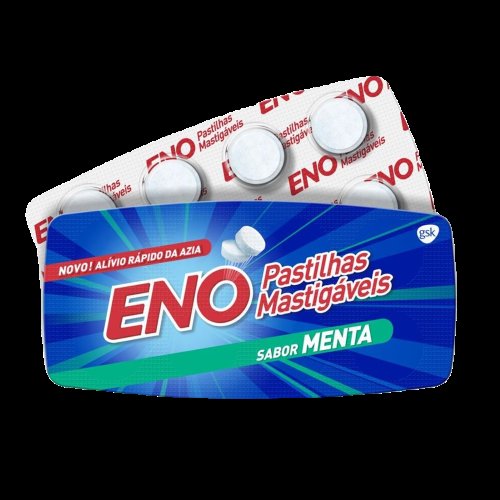 Eno Sabor Menta 8 pastilhas mastigáveis