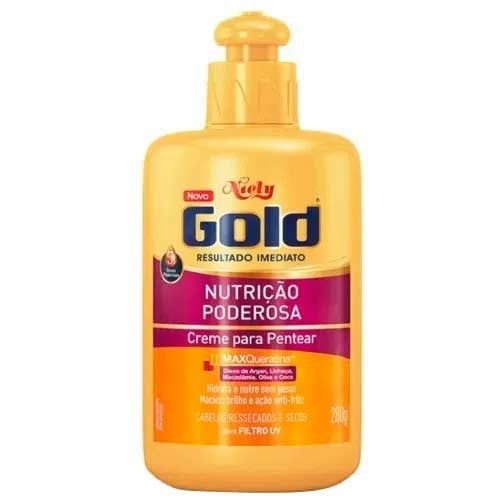 Creme para Pentear Niely Gold Nutrição Poderosa com 280g