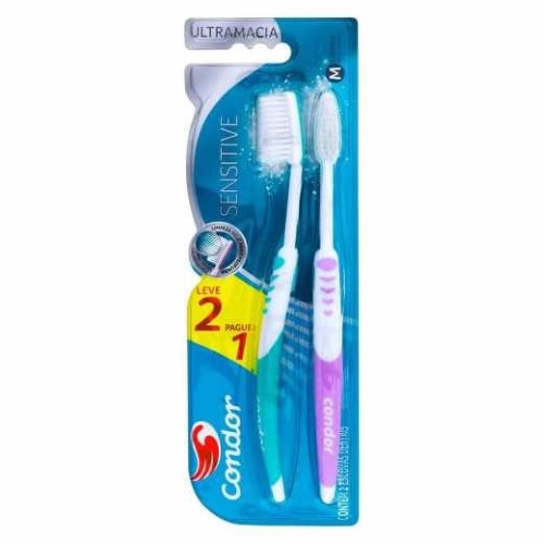 Escova Dental Condor Ultra Macia 2 Unidades