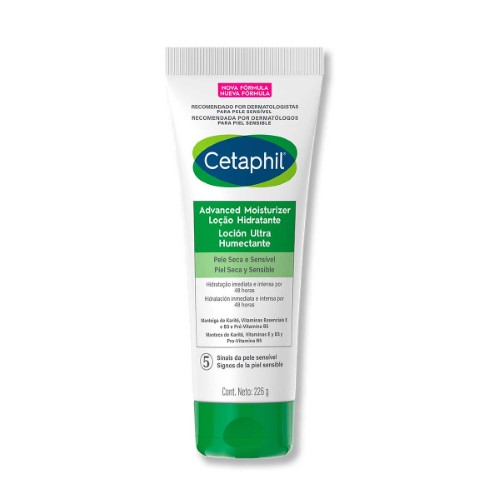 Loção Hidratante Cetaphil Advanced Moisturizer Pele Seca e Sensível com 226g