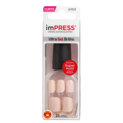 Unhas Autocolantes ImPRESS - Color Curto Bubble Gum