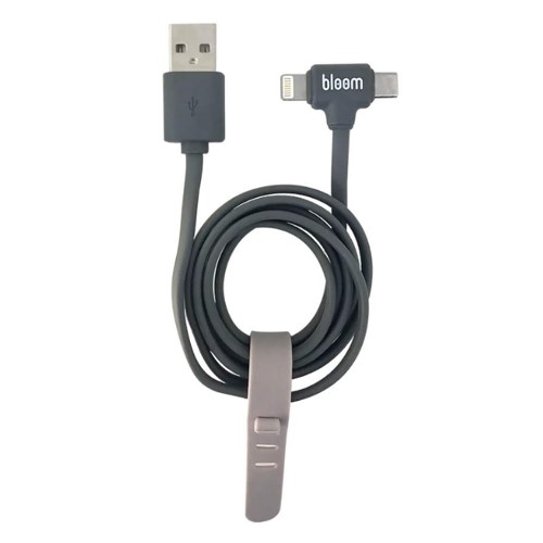 Cabo 2 em 1 Bloom Lightning e Micro USB Cores Sortidas 1 Unidade