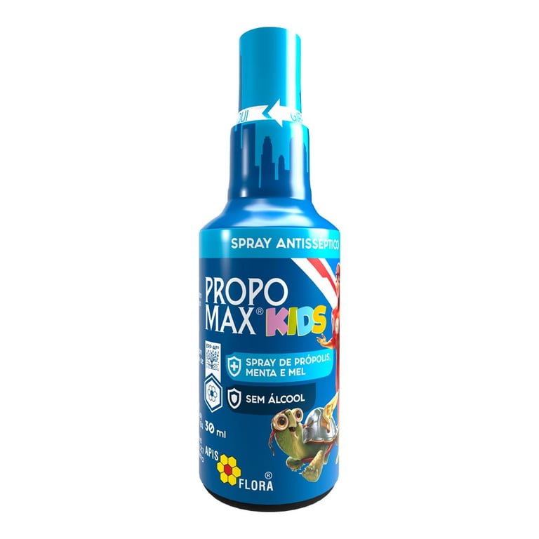 Extrato de Própolis Propomax Kids Apis Flora Menta Spray 30ml