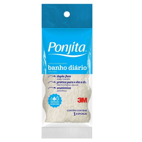 Esponja Para Banho Ponjita 1 Unidade