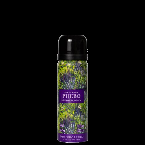 Spray Corpo e Cabelo Phebo Alfazema Provençal 59ml