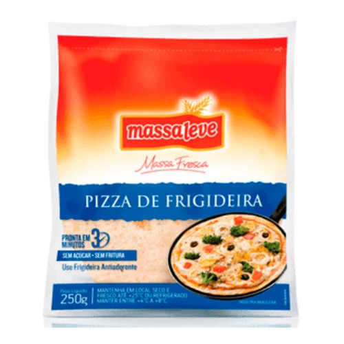 Pizza de Frigideira Massa Leve 250g