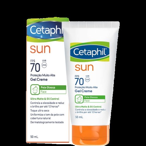 Protetor Solar Cetaphil Sun Gel Creme Fps70 50ml