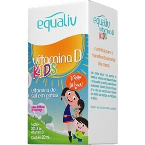 Equaliv Vitamina D Kids Gotas 20ml