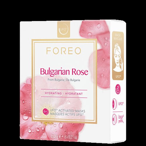 Foreo UFO Mask Bulgarian Rose Kit – 6 Máscaras Faciais