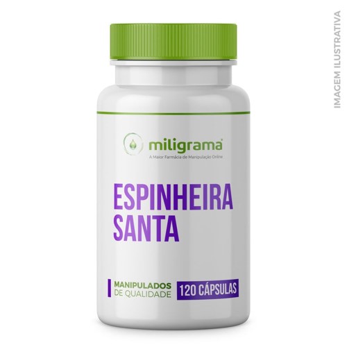 Espinheira Santa 500mg 120 CápsulasCombate às Dores de Estômago