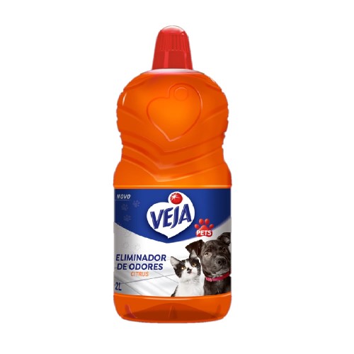 Eliminador De Odores Pets Veja Citrus 2 Litros