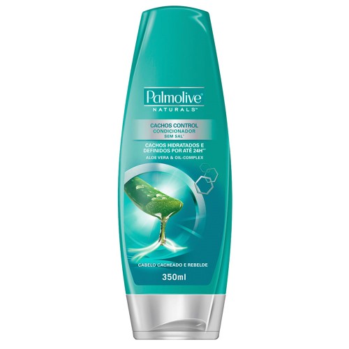 Condicionador Palmolive Naturals Cachos Control Sem Sal com 350ml