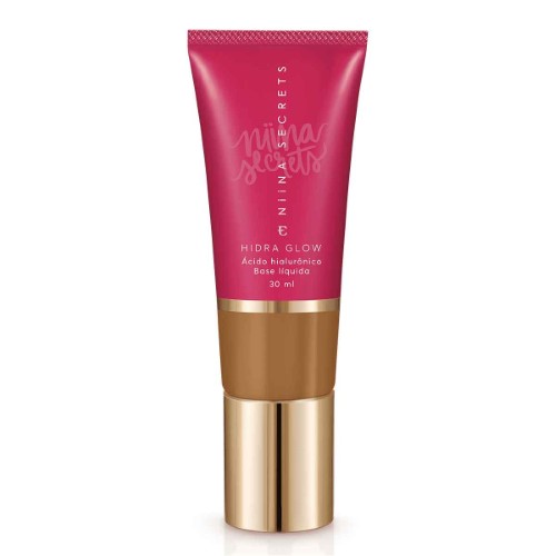 Base Líquida Niina Secrets Hidra Glow Cor 70 com 30ml