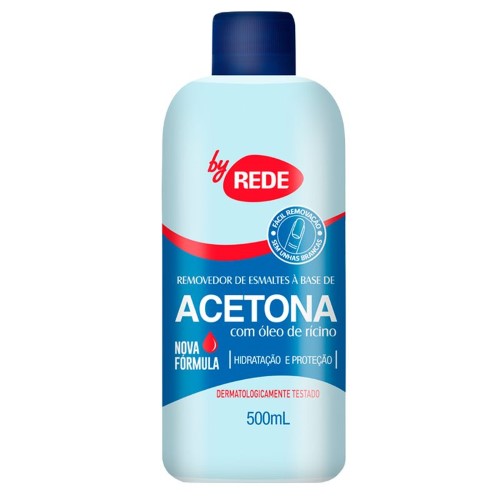 Removedor De Esmalte By Rede A Base De Acetona 500ml