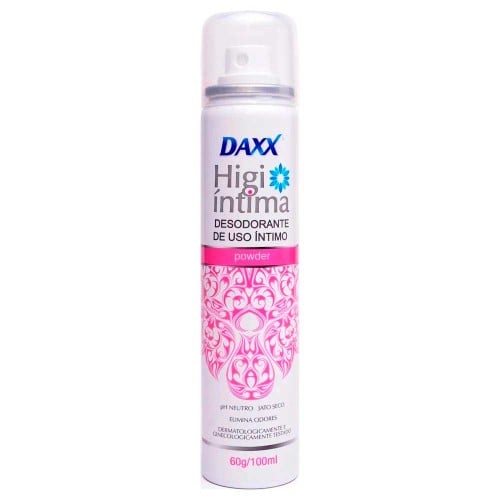 Desodorante Íntimo Daxx Higi Íntima Powder Aerosol com 100ml